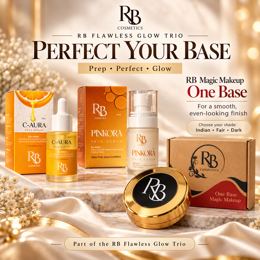 RB Flawless Glow Trio | One Base + C-Aura + Pinkora
