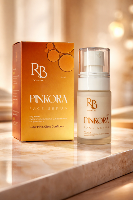 Pinkora Face Serum – Glow Pink. Glow Confident.