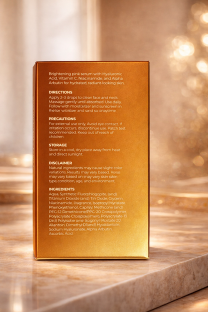 Pinkora Face Serum – Glow Pink. Glow Confident.