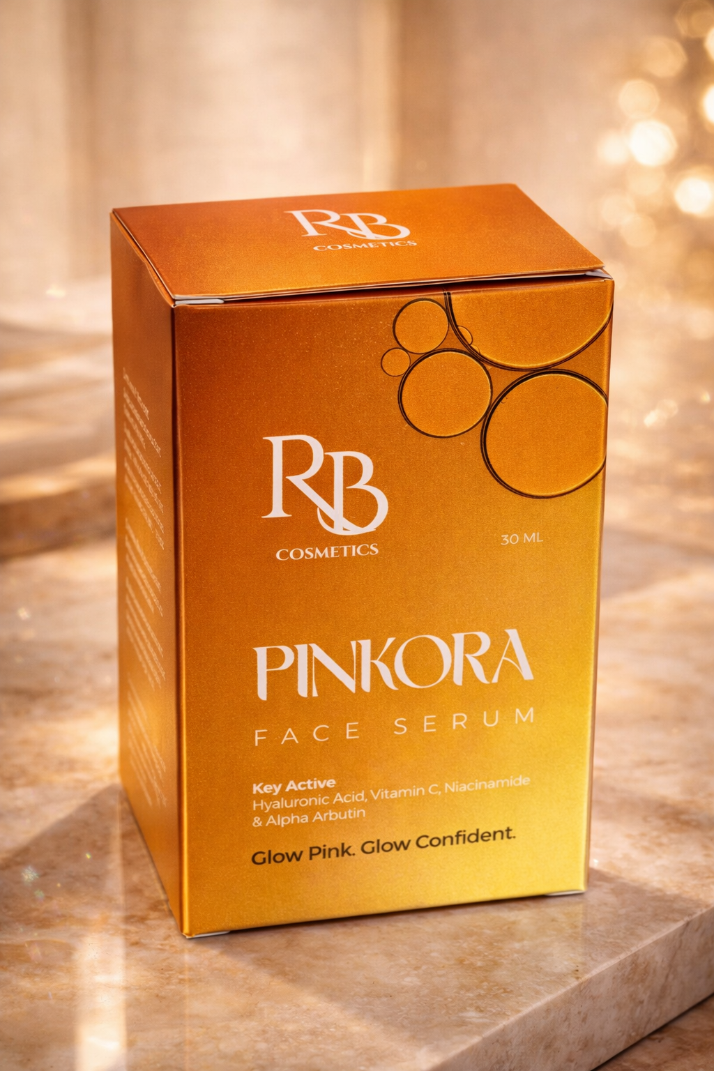 Pinkora Face Serum – Glow Pink. Glow Confident.