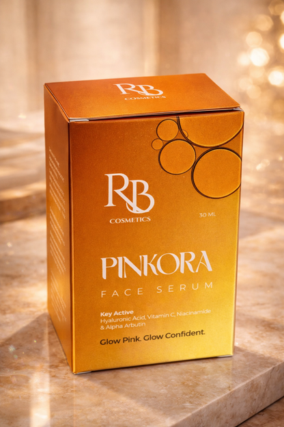 Pinkora Face Serum – Glow Pink. Glow Confident.