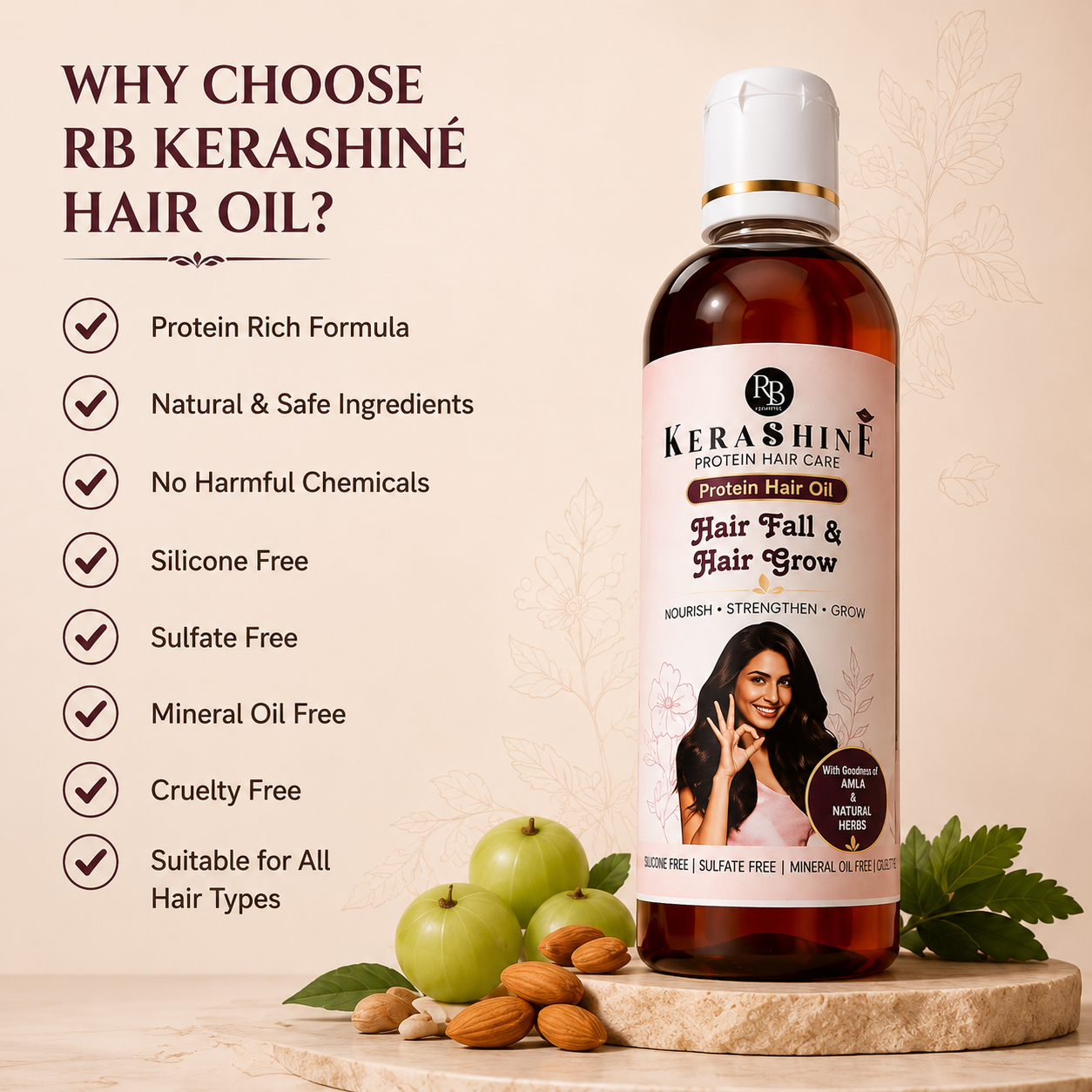 RB KeraShine Protein Hair Oil