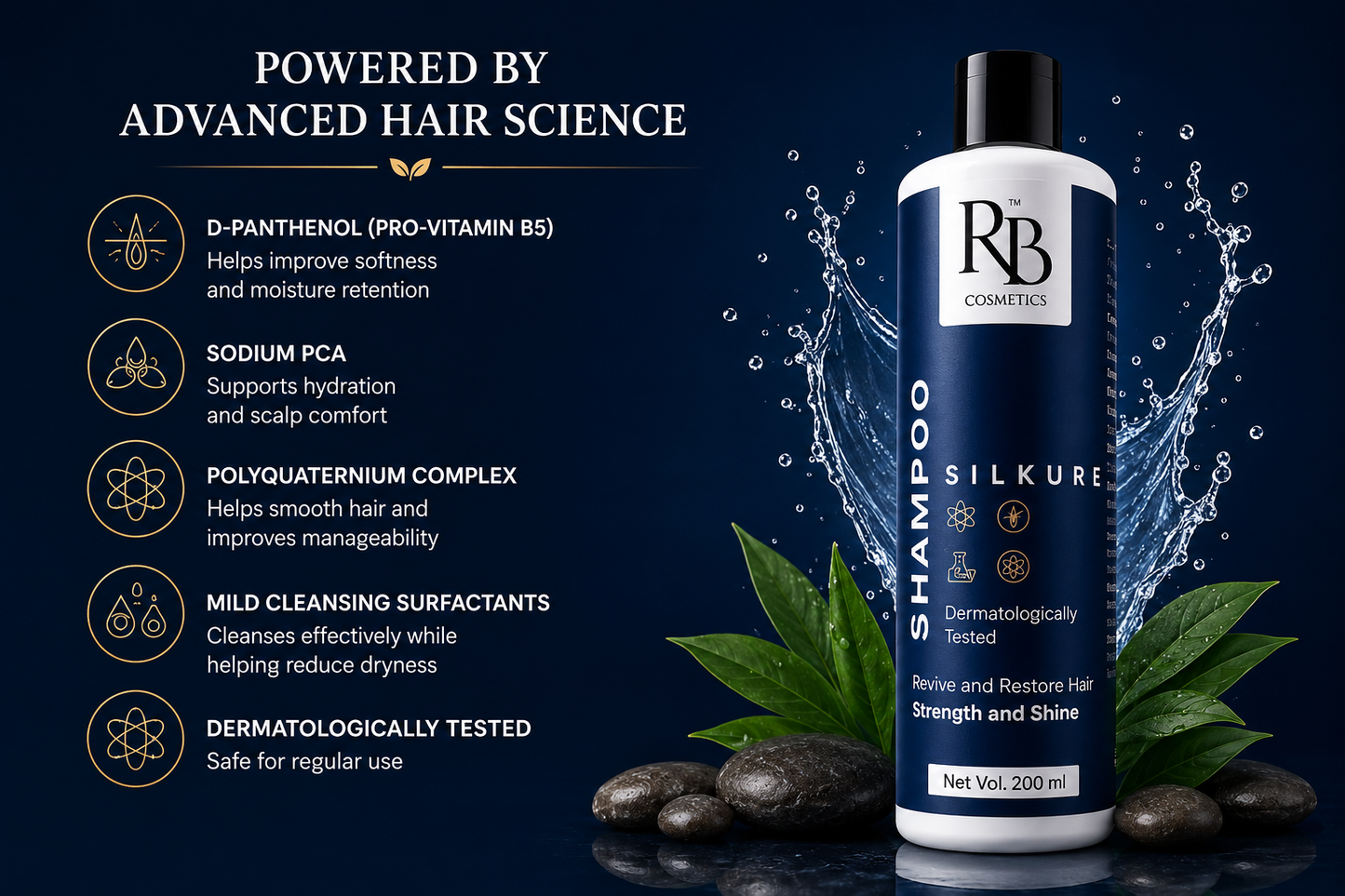 RB Silkure Strength & Shine Shampoo