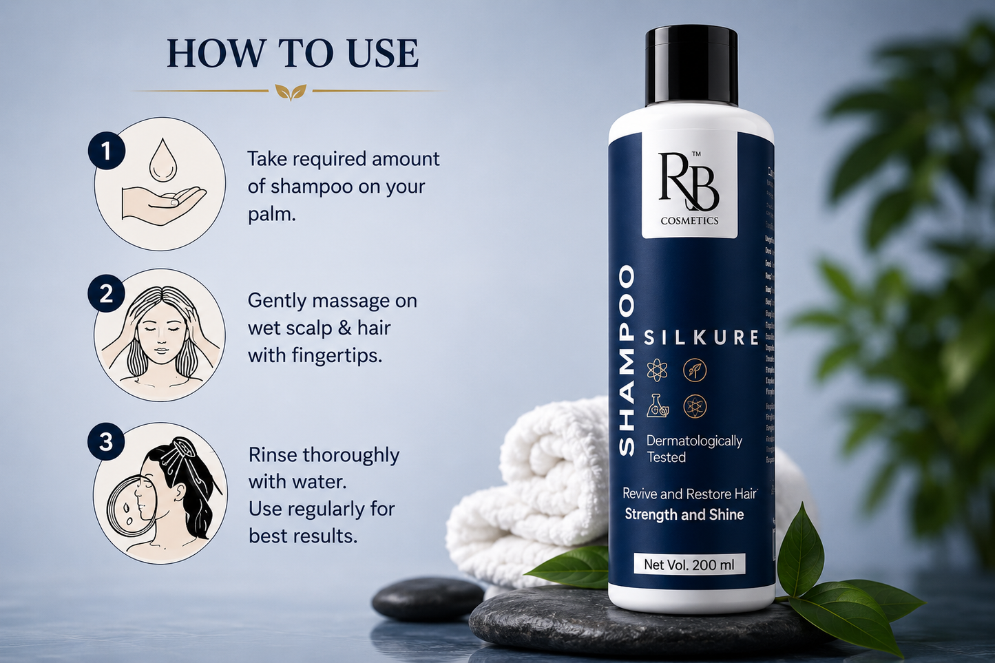 RB Silkure Strength & Shine Shampoo