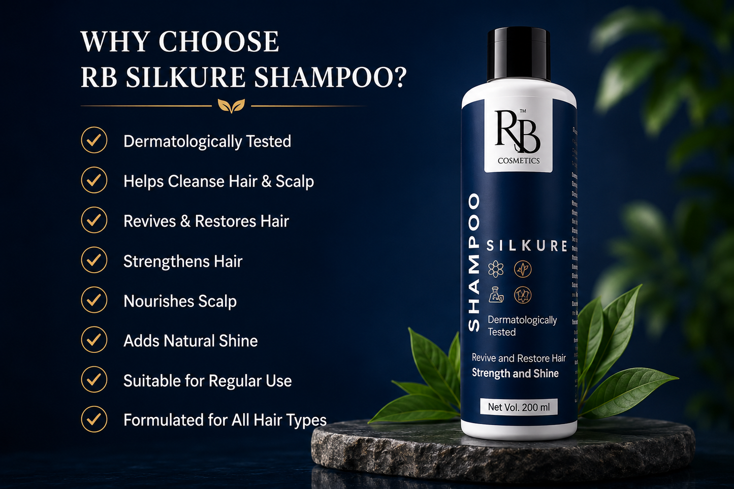 RB Silkure Strength & Shine Shampoo